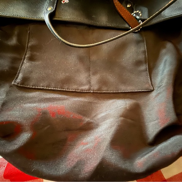 Coach Black Tote with Snoopy Design - Peanuts x Coach - Picture 10 of 16